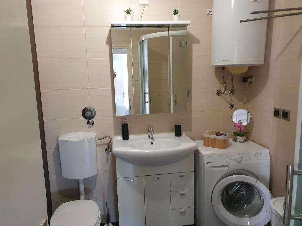 Kúpeľňa v ubytovaní Misel