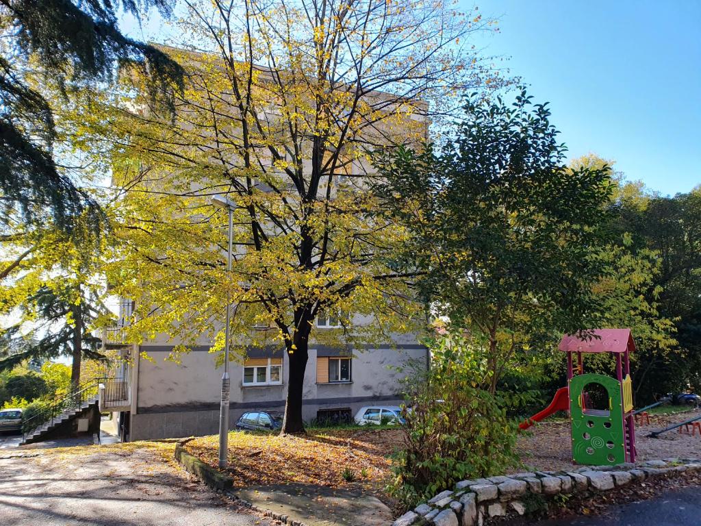 Vonkajšia záhrada v ubytovaní Misel