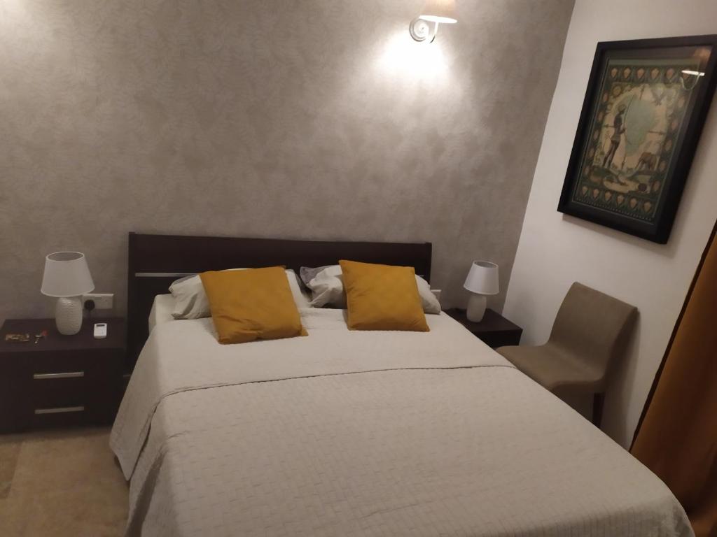 Postel nebo postele na pokoji v ubytování Casa Manduca Delicata