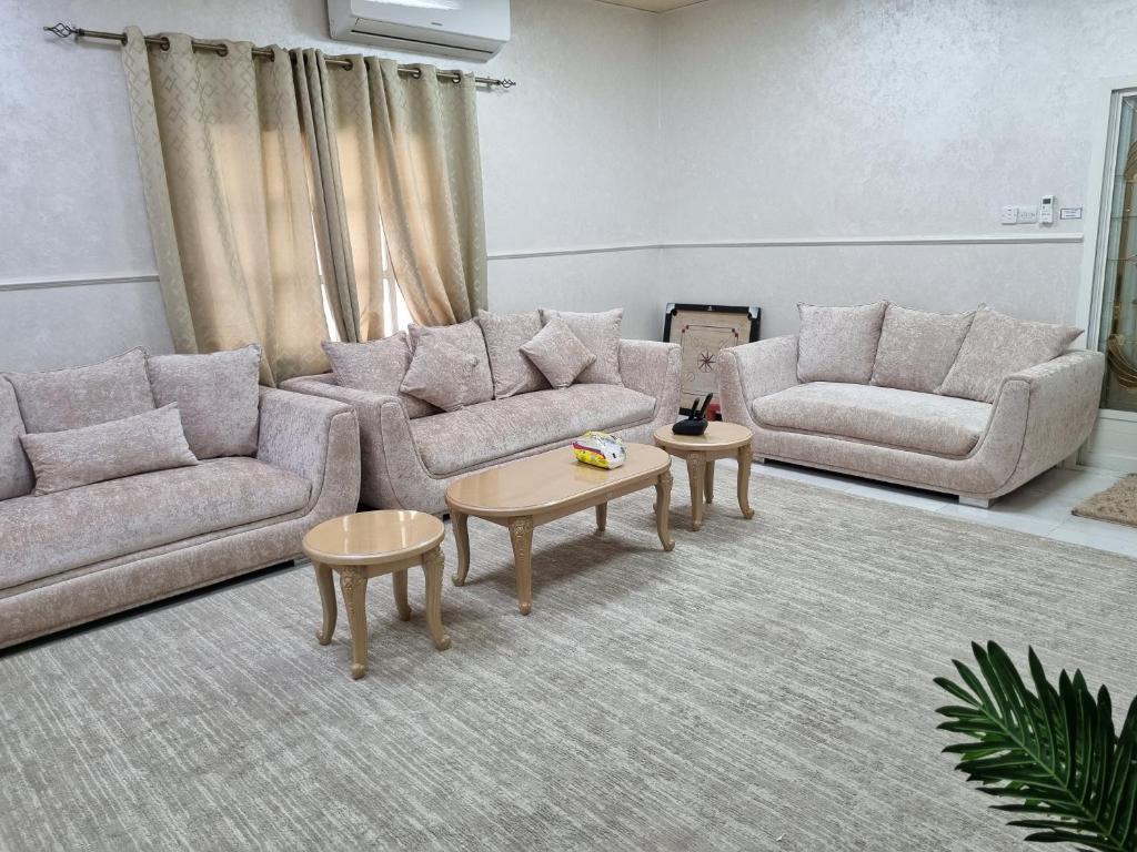 Posezení v ubytování Aljood Resort