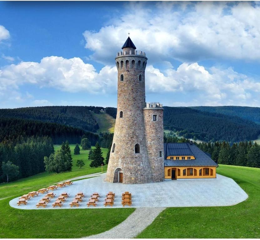 Příroda nedaleko prázdninového domu