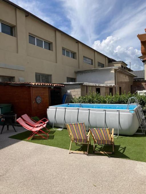 The swimming pool at or close to Casa Nina, intero appartamento