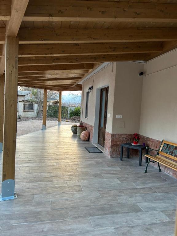 Balkon lub taras w obiekcie Domus Corinnae