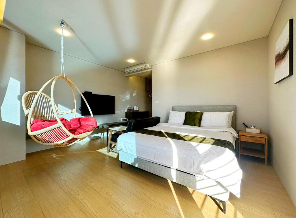 Postel nebo postele na pokoji v ubytování Master Homestay