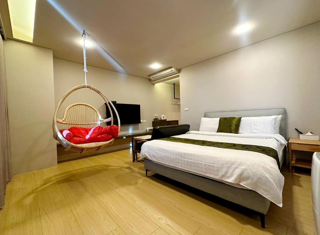 Postel nebo postele na pokoji v ubytování Master Homestay
