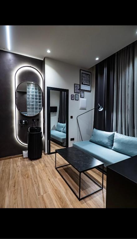 Część wypoczynkowa w obiekcie ROOM 11 Aristotelous Thessaloniki and-Mykonos