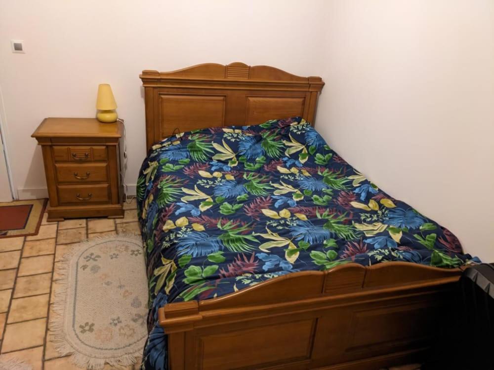 Postel nebo postele na pokoji v ubytování Appartement 1chambre et 1salon