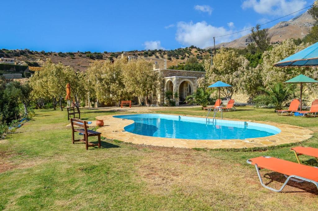 The swimming pool at or close to Petra-Mare 8