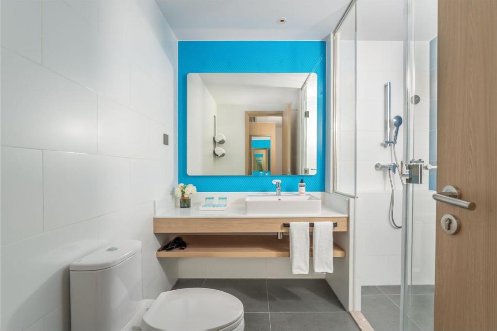 Koupelna v ubytování Holiday Inn Express Shunde Daliang by IHG