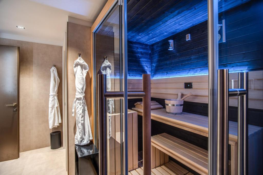 Koupelna v ubytování Martius Private Suites Hotel