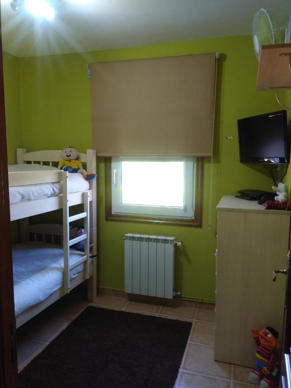 Łóżko lub łóżka w pokoju w obiekcie Eira Vella
