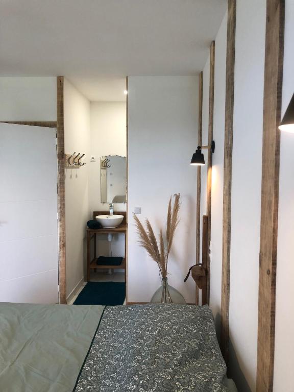 Chambres d’hôtes Arremounon - Chambre Double Avec Vue Sur Le Jardin