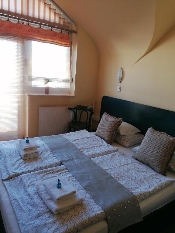 Posteľ alebo postele v izbe v ubytovaní Bianco