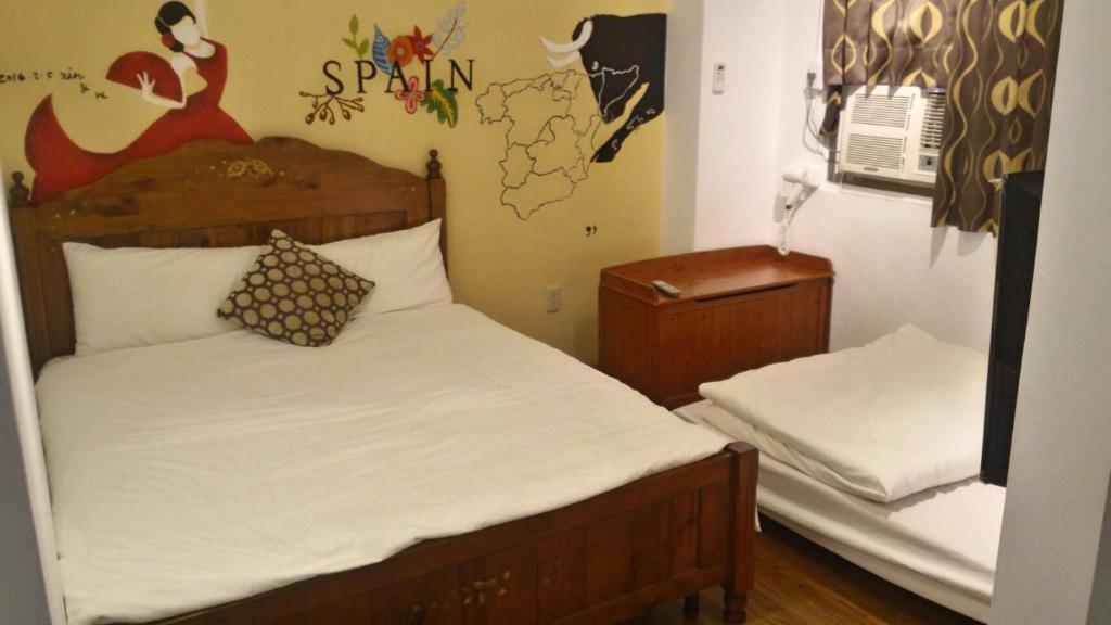 心旅地圖青年旅館 - Twin Room With Private Bathroom