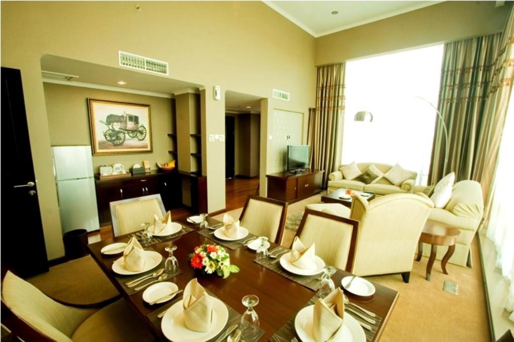 Posezení v ubytování Ros-In Hotel