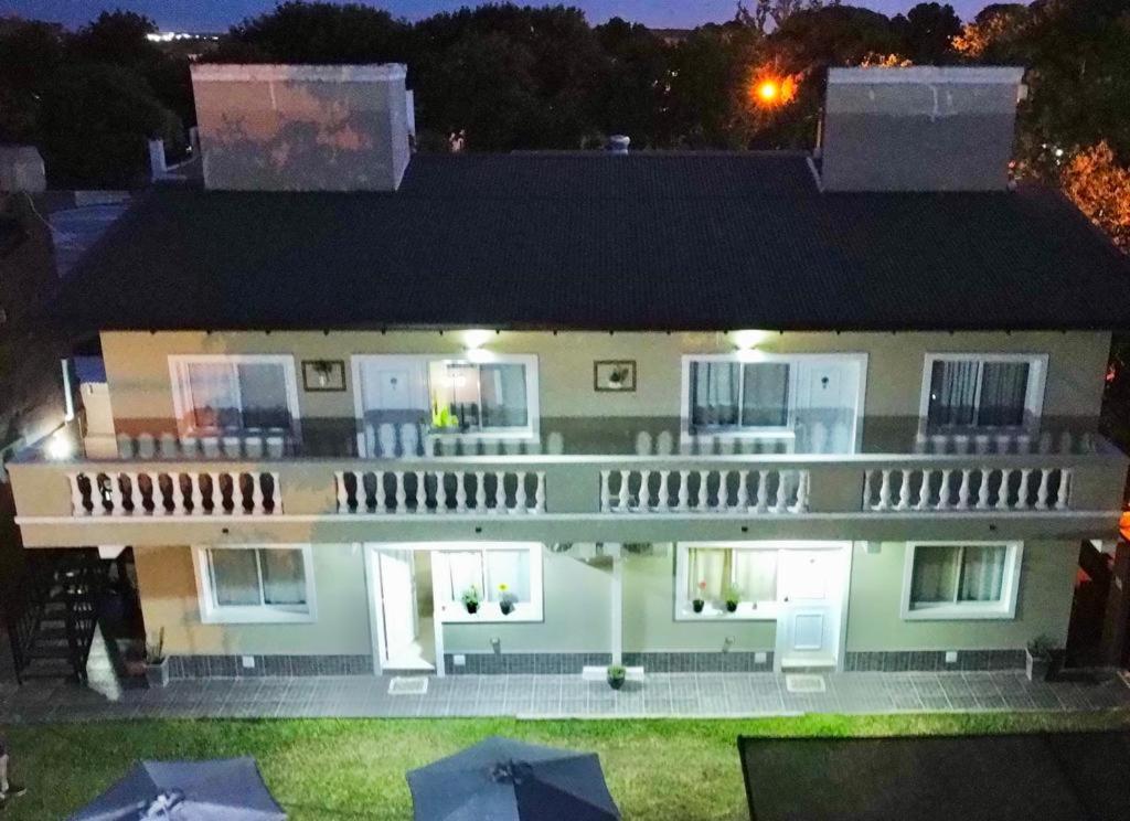 Budova, kde se aparthotel nachází