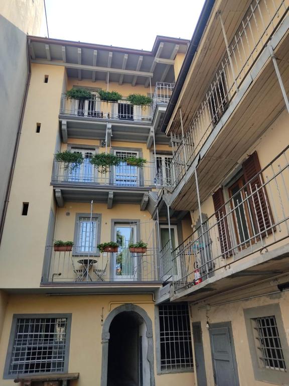 Balkon lub taras w obiekcie Borgovivobg il tuo rifugio in centro città