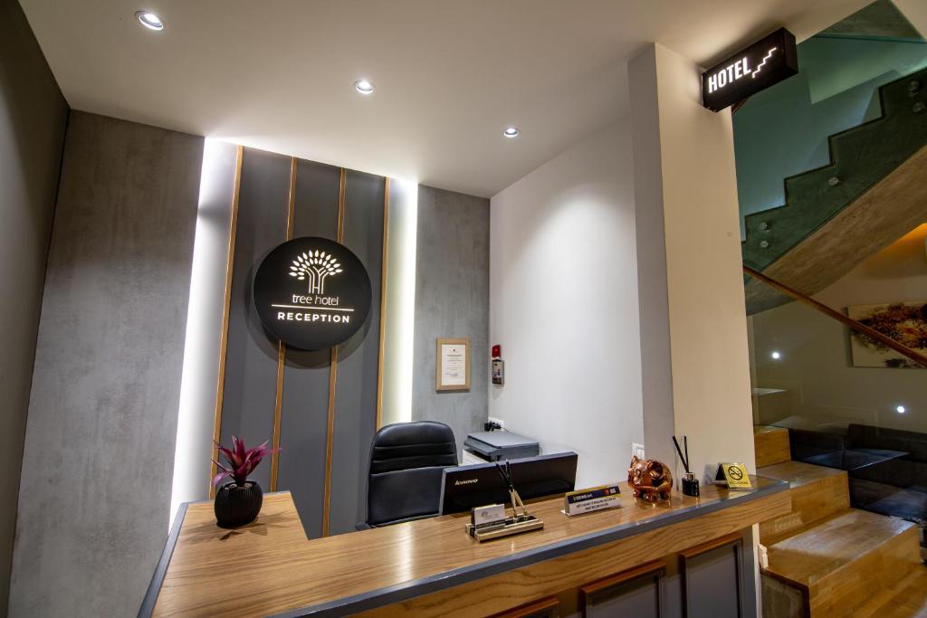 Posezení v ubytování Tree Hotel