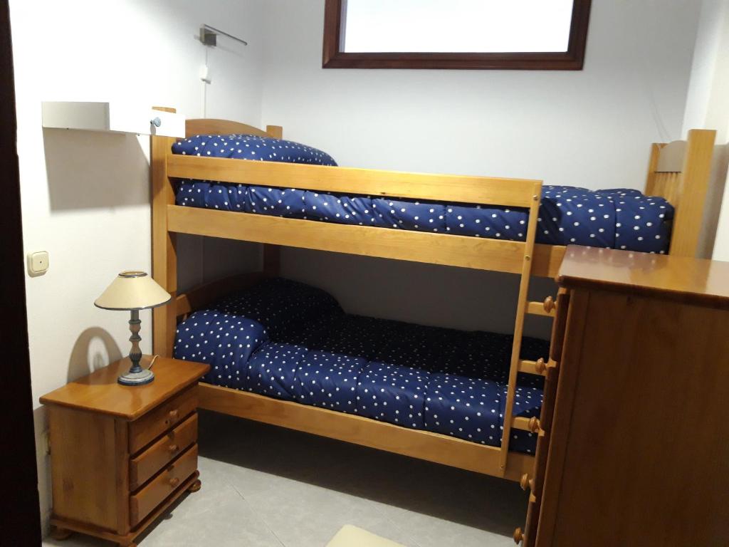 Posteľ alebo postele v izbe v ubytovaní ChavesB Apartamento en Vilaxoan de Arousa