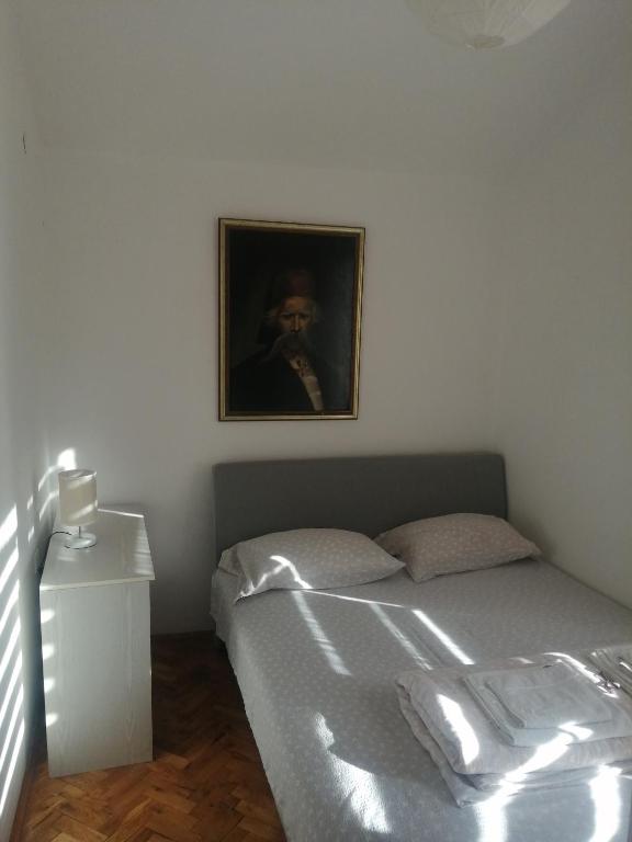 Postel nebo postele na pokoji v ubytování Domaćinstvo Trifunović