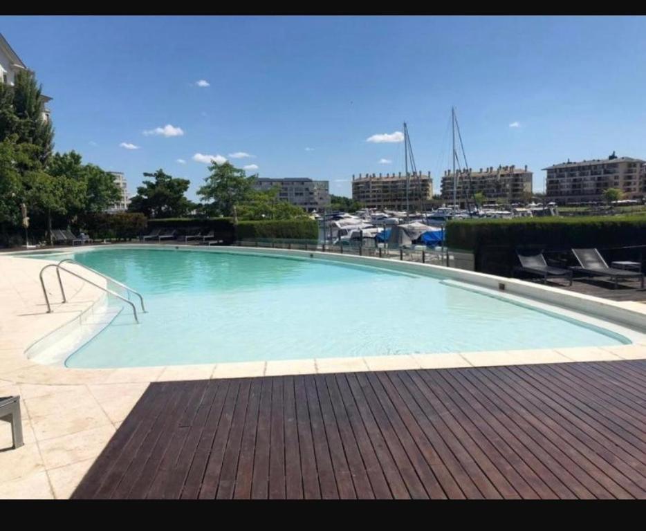 Swimmingpoolen hos eller tæt på Bahía grande Nordelta