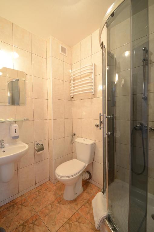 Kúpeľňa v ubytovaní Hotel PZMot