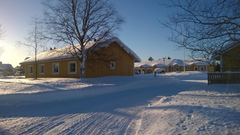 Kierinki Village Lomahuoneisto v zimě