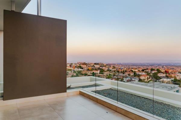 a large room with a view of a city at Kawo 800 House in Johannesburg