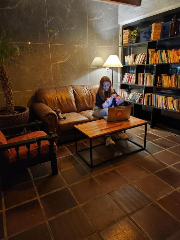 Posezení v ubytování Hostel 32