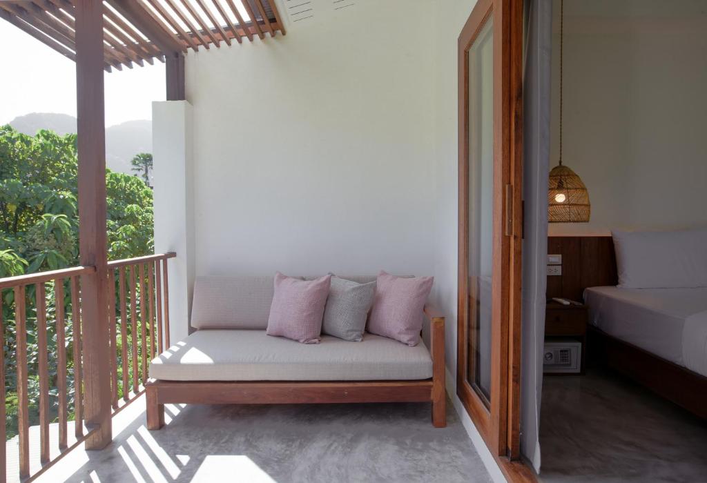 Balkón nebo terasa v ubytování Phang Nga Origin Hotel