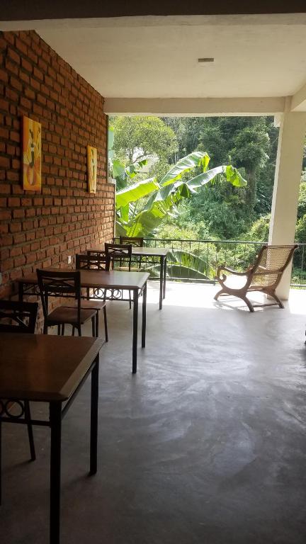 Posezení v ubytování Ayubo Ella - Bed & Breakfast
