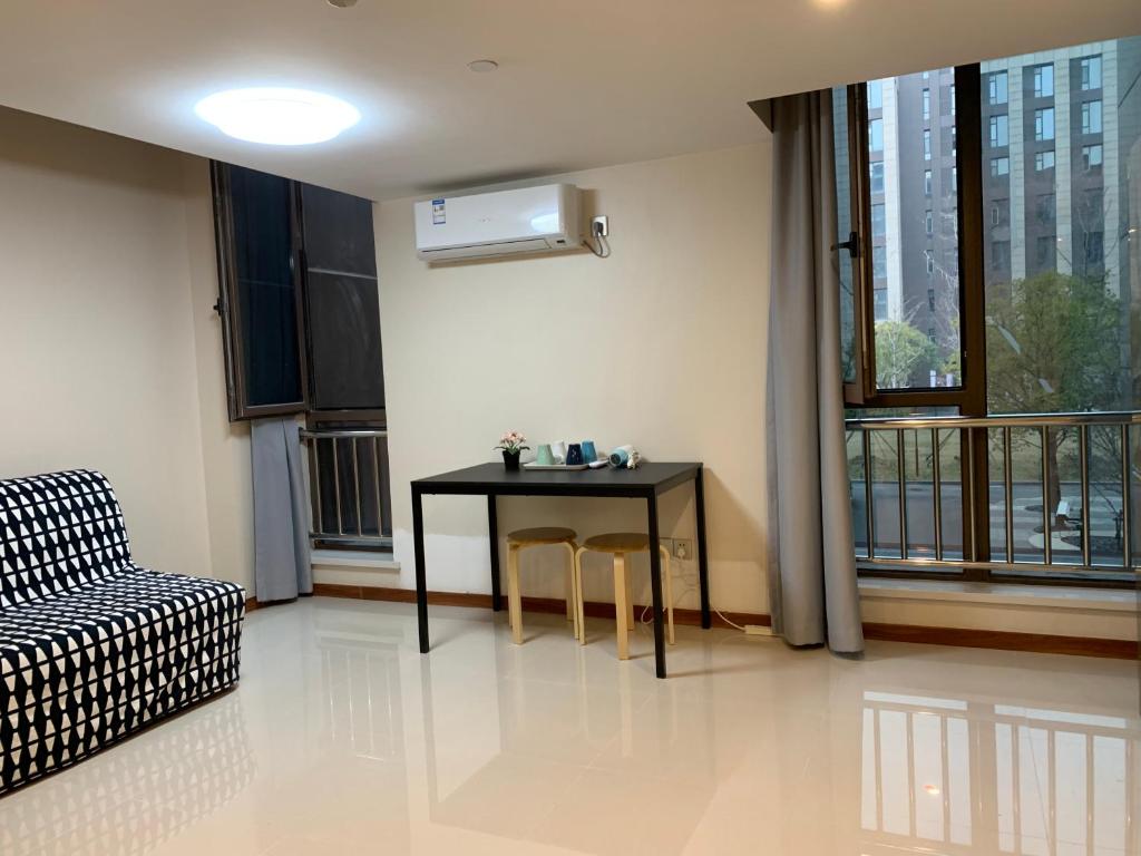 Posezení v ubytování iNestin Shanghai Apt Waigaoqiao