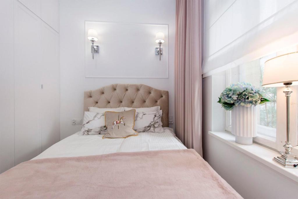 Posteľ alebo postele v izbe v ubytovaní La Boutique Studio Sopot
