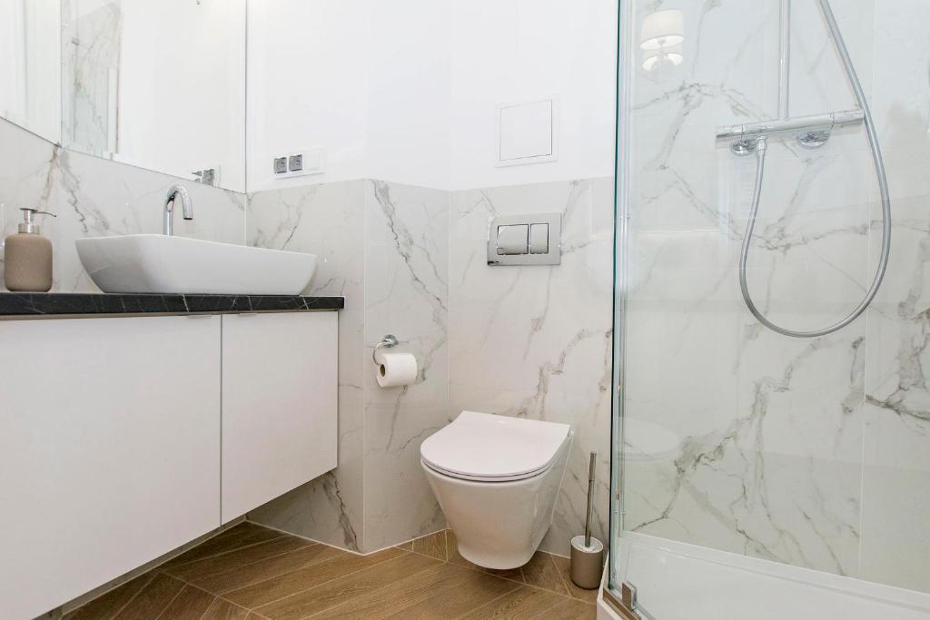 Kúpeľňa v ubytovaní La Boutique Studio Sopot