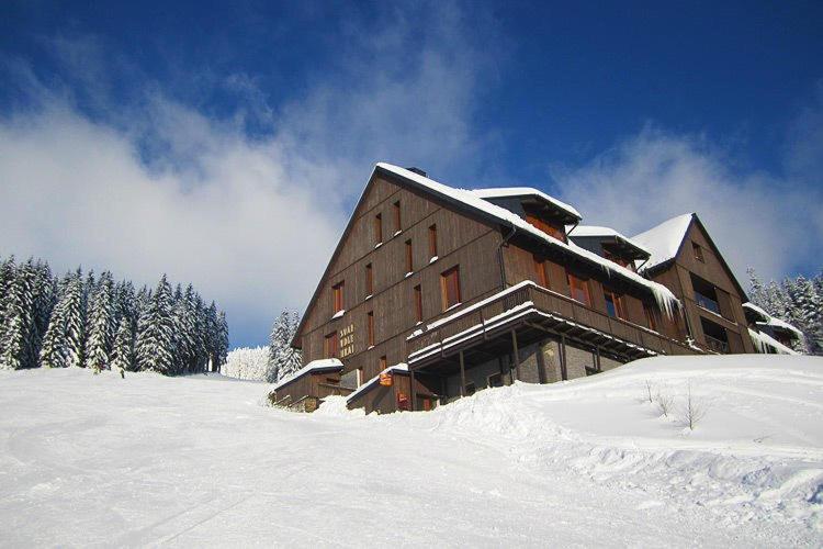 Švadla apartmán v zimě