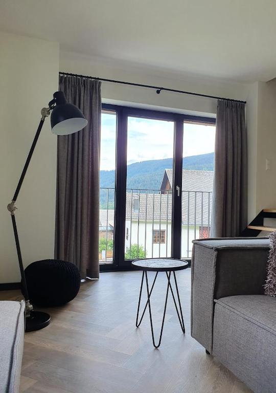 Výhľad na hory alebo výhľad na hory priamo z apartmánu