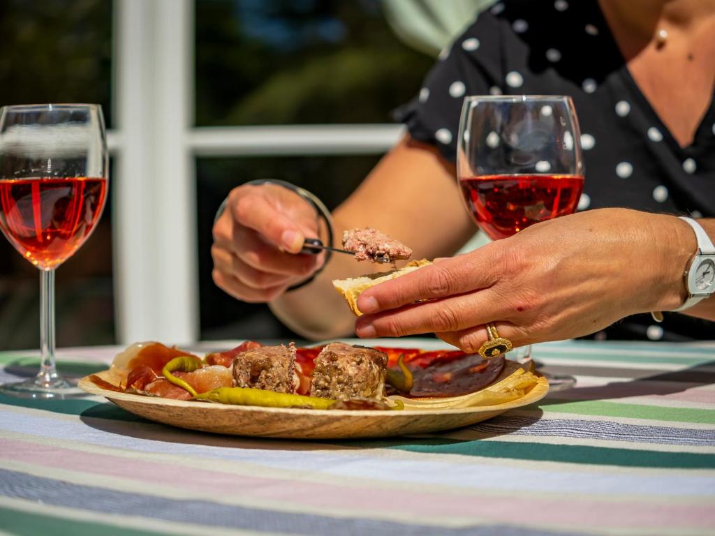 Nápoje v ubytování Maison d'hôte Iparra- Pays Basque
