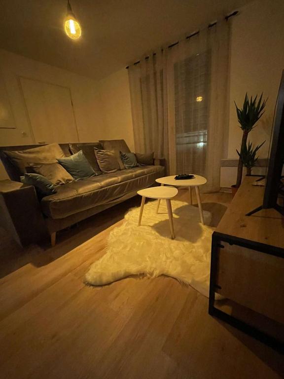 Posedenie v ubytovaní Sublime appartement avec balneo