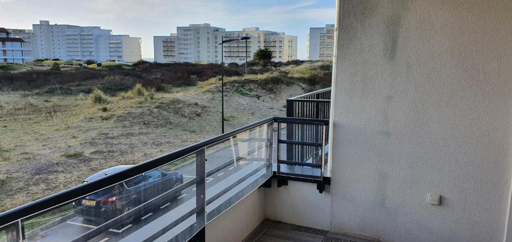 Balkón alebo terasa v ubytovaní appartement de standing