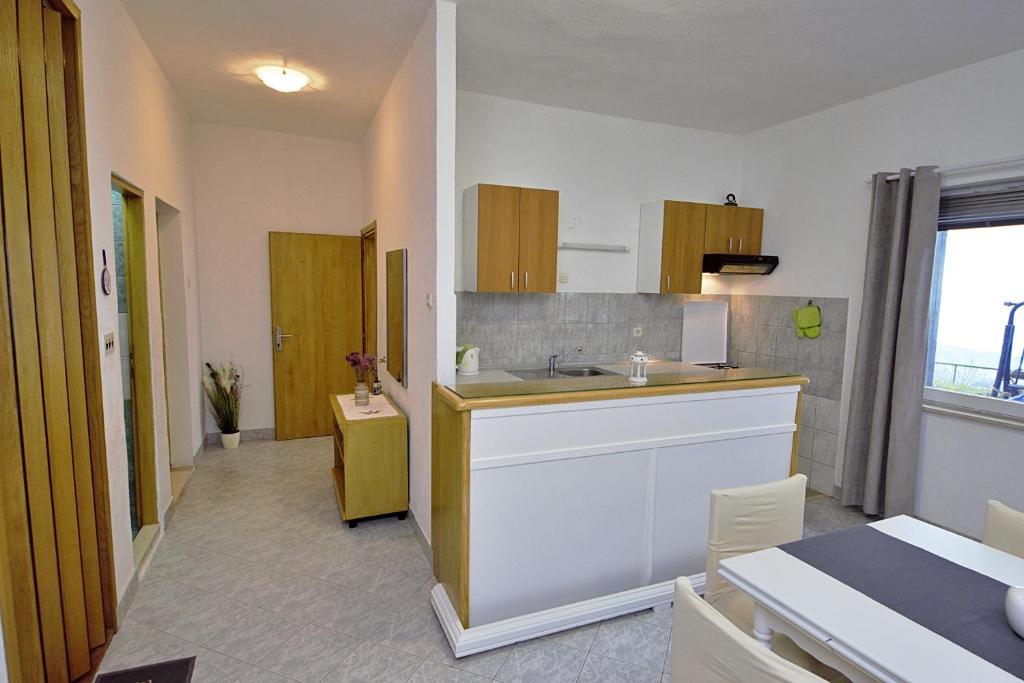 Kuchyň nebo kuchyňský kout v ubytování Villa Vesna