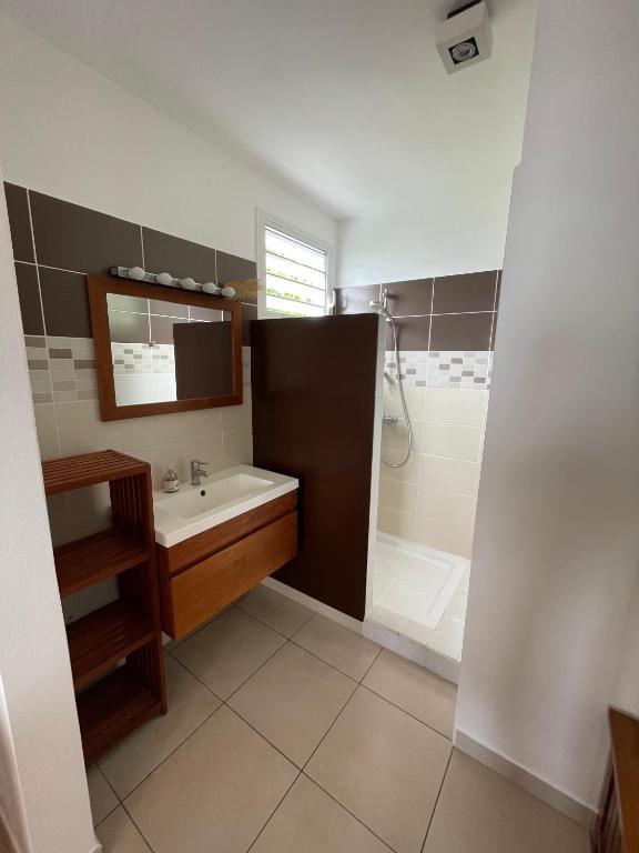 Koupelna v ubytování Martinique Villa Escale Diamant