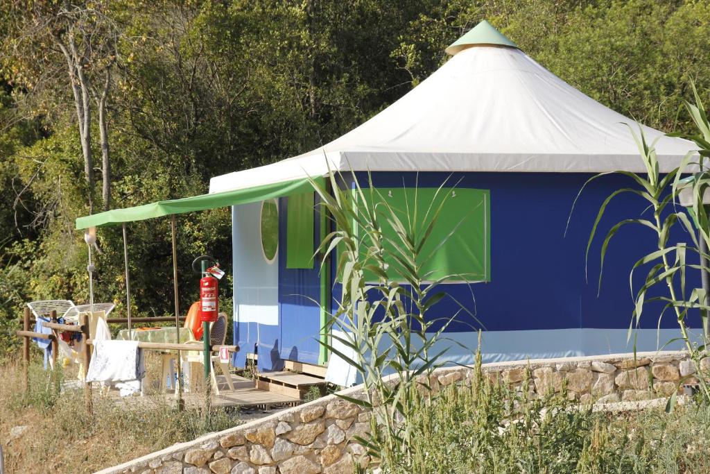 Zahrada ubytování Camping Village Canapai