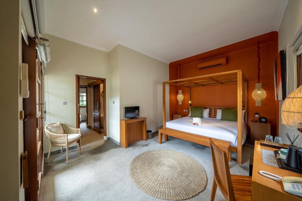 Rouge - Villas Ubud - Aile İki Yatak Odalı Villa