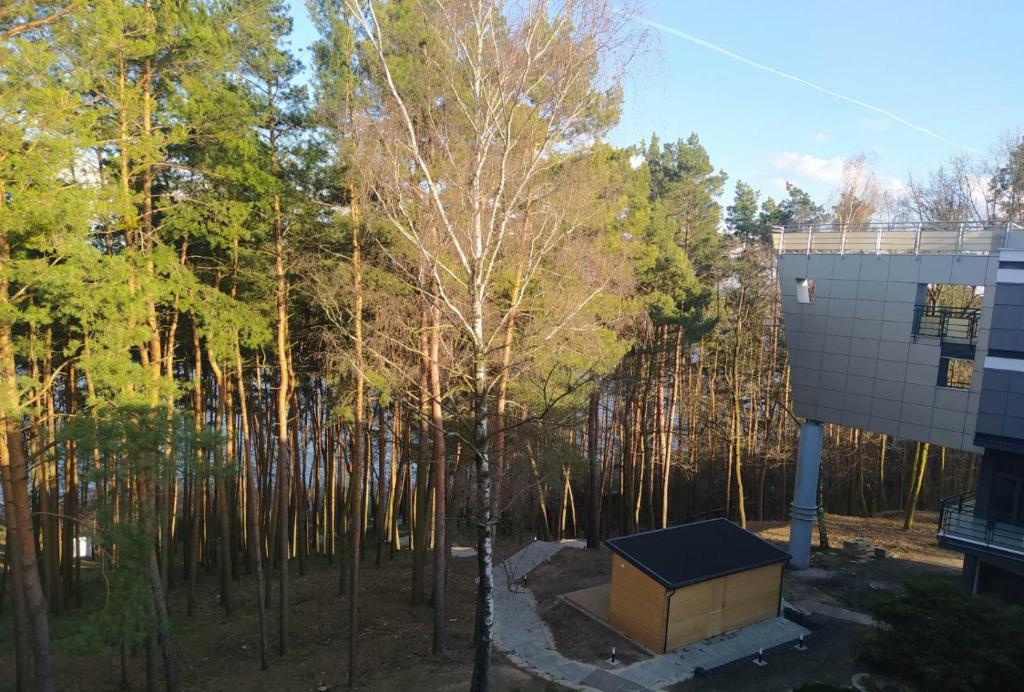 Budova, v ktorej sa apartmán nachádza