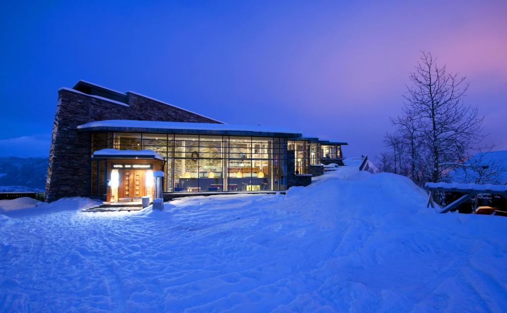 Skarsnuten Mountain Resort & SPA v zimě