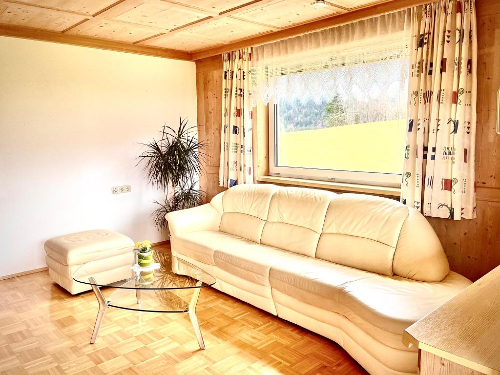 Posezení v ubytování Ferienwohnung Bechter