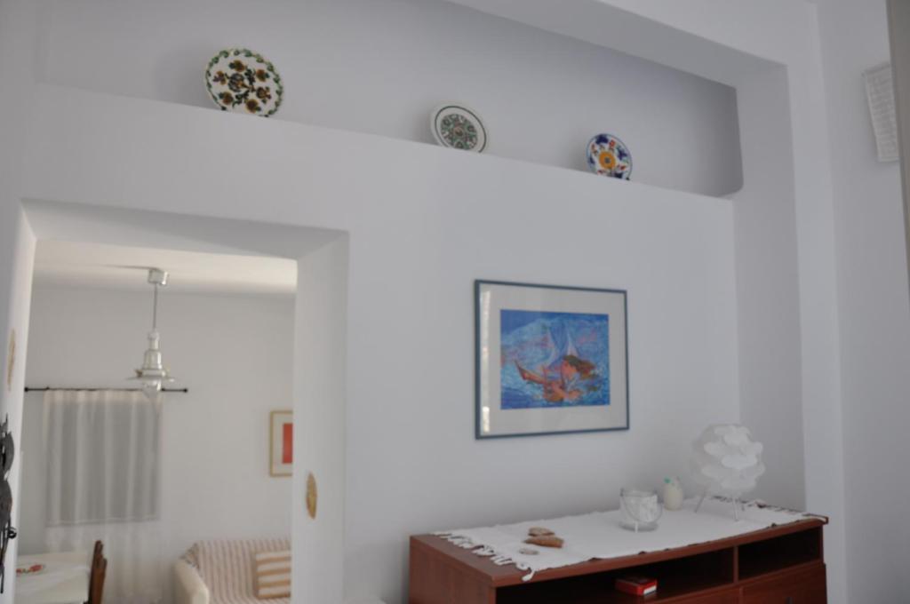 Postel nebo postele na pokoji v ubytování Vegera Beach House, Donoussa