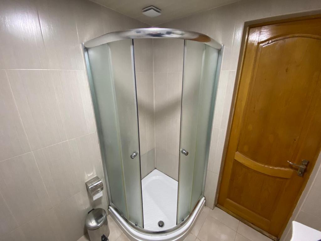 Koupelna v ubytování Guesthouse LUKA