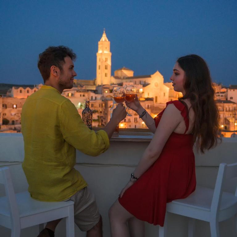 Hostia v ubytovaní The View Matera