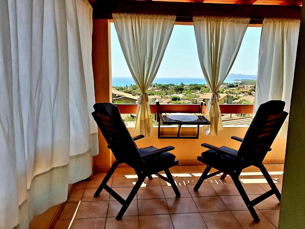 A seating area at Sun & Beach house Costa Rei